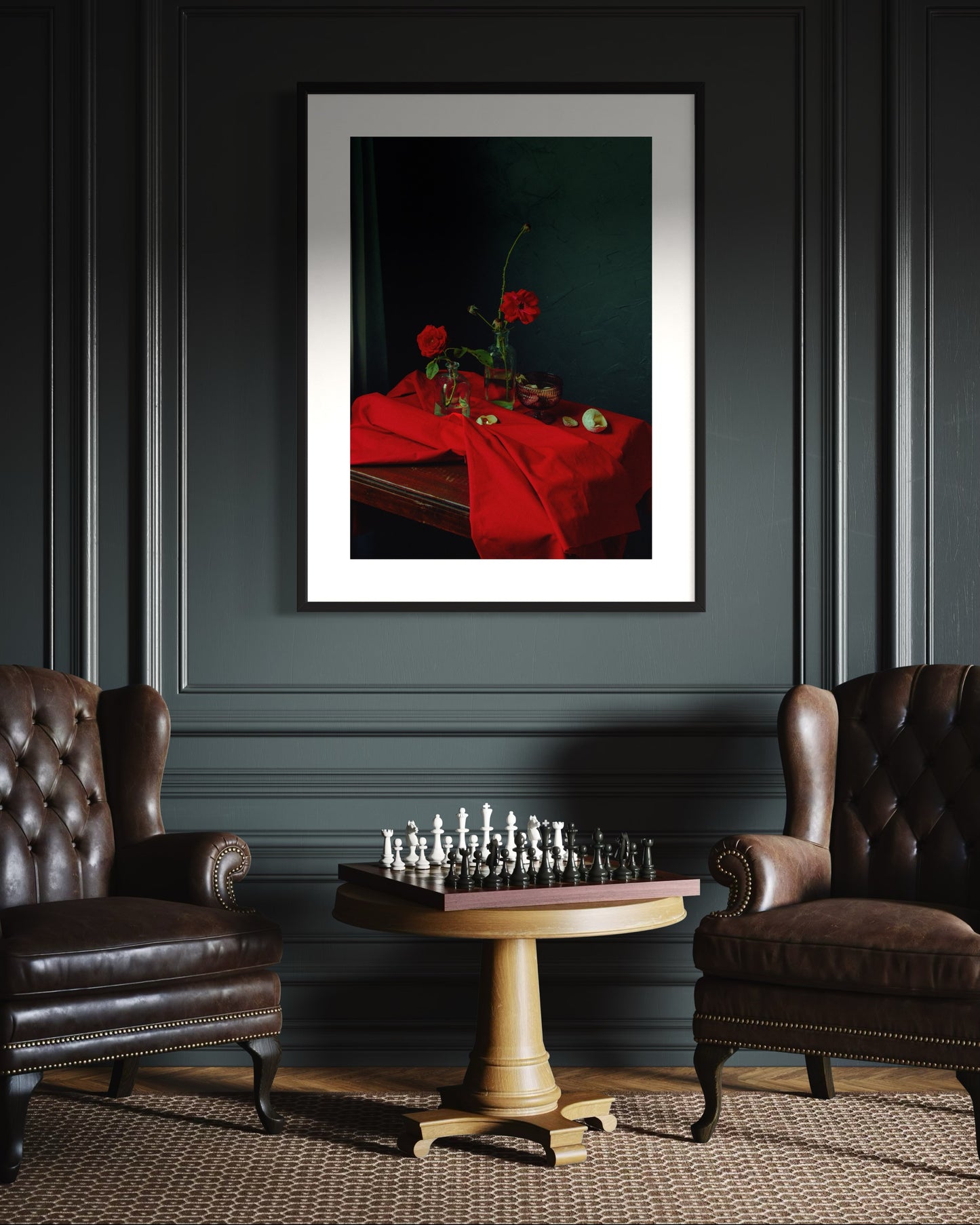 Red Roses - by Irina Denisova