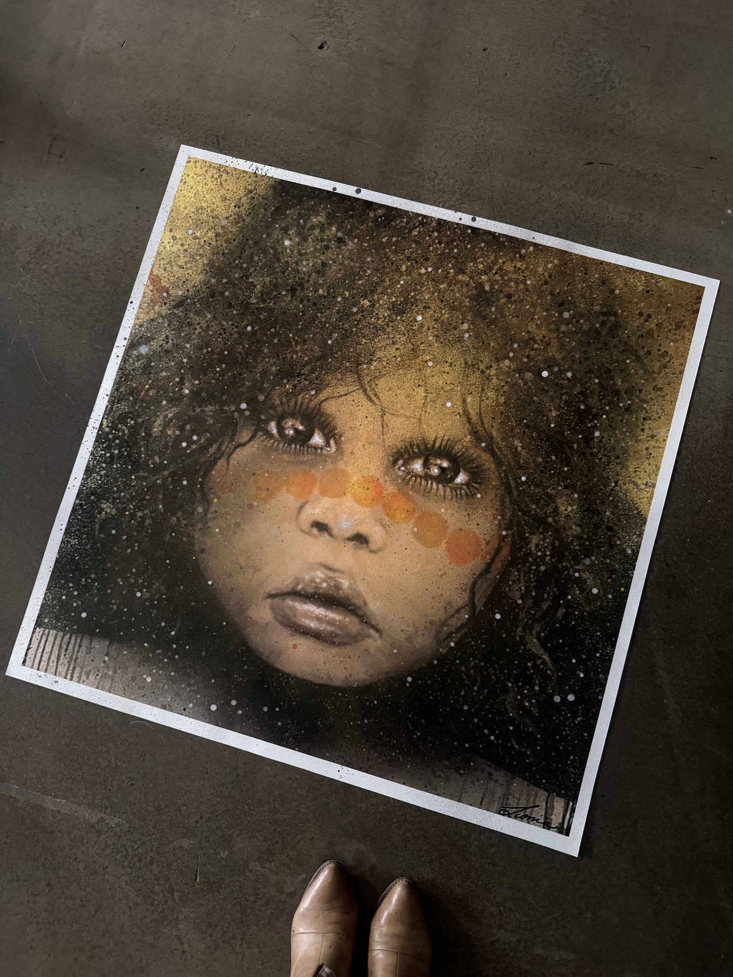 Ochre Girl - Handworked Deluxe