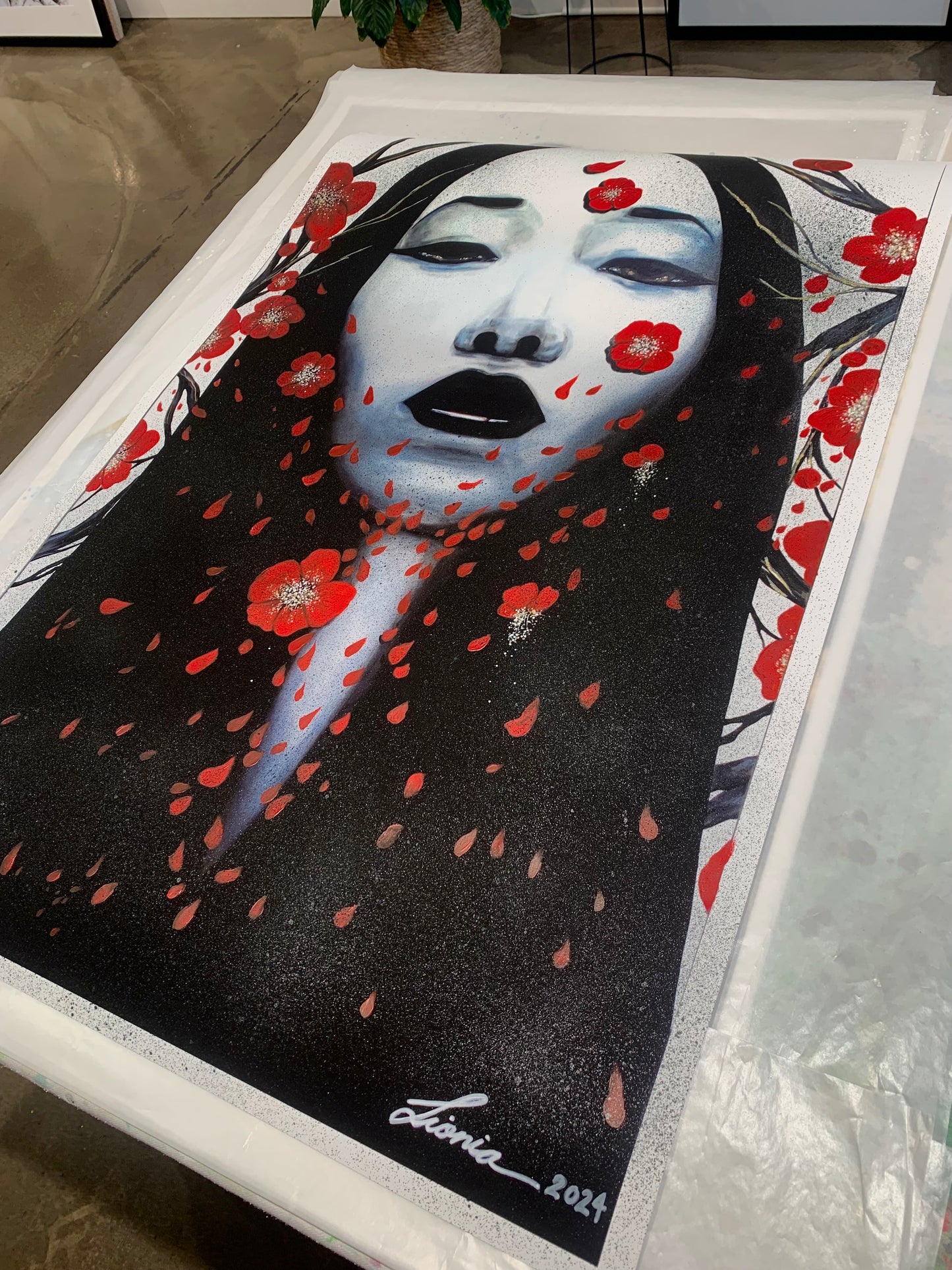 Blossom - Deluxe/Sold. Enquire to get a custom work.