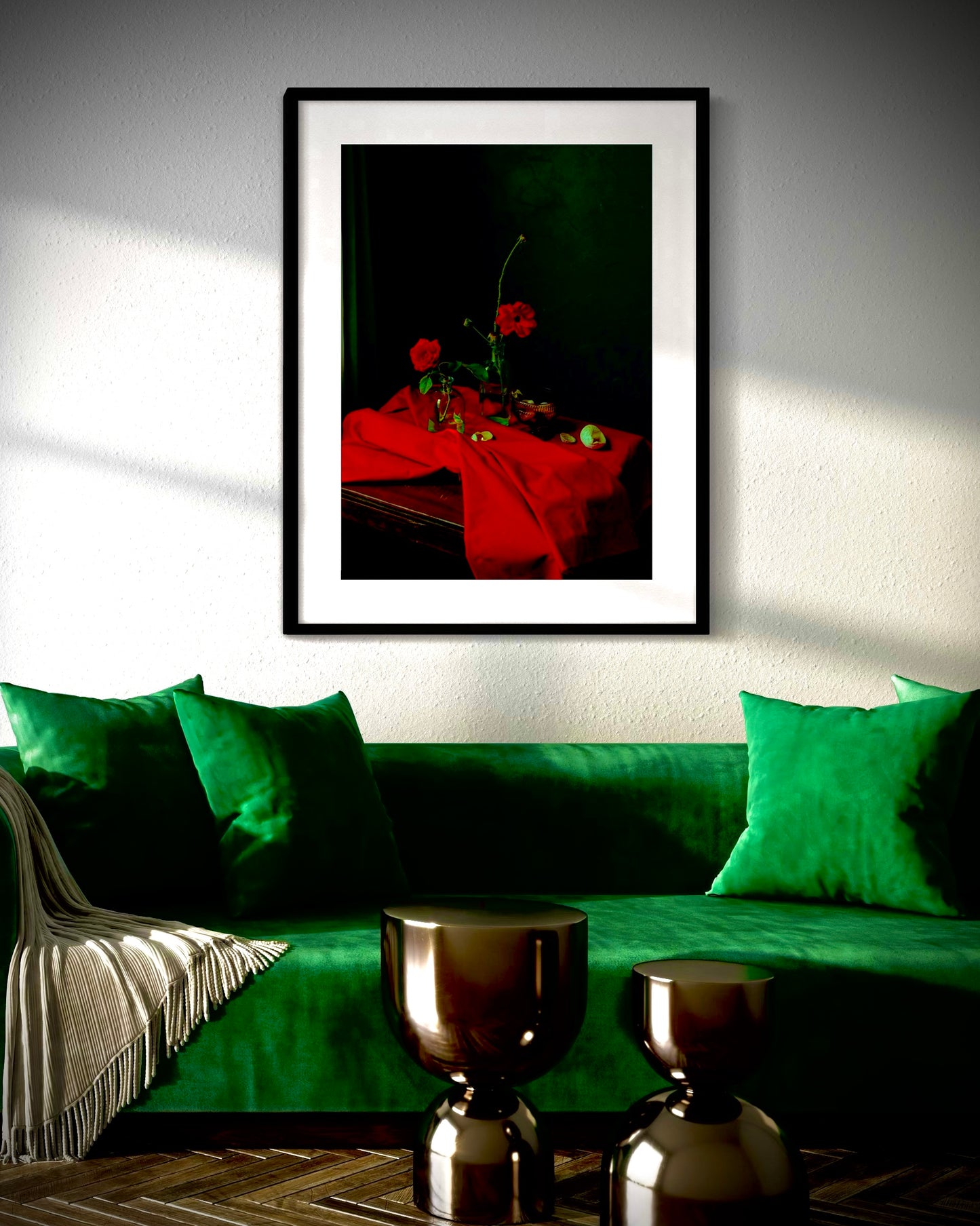 Red Roses - by Irina Denisova