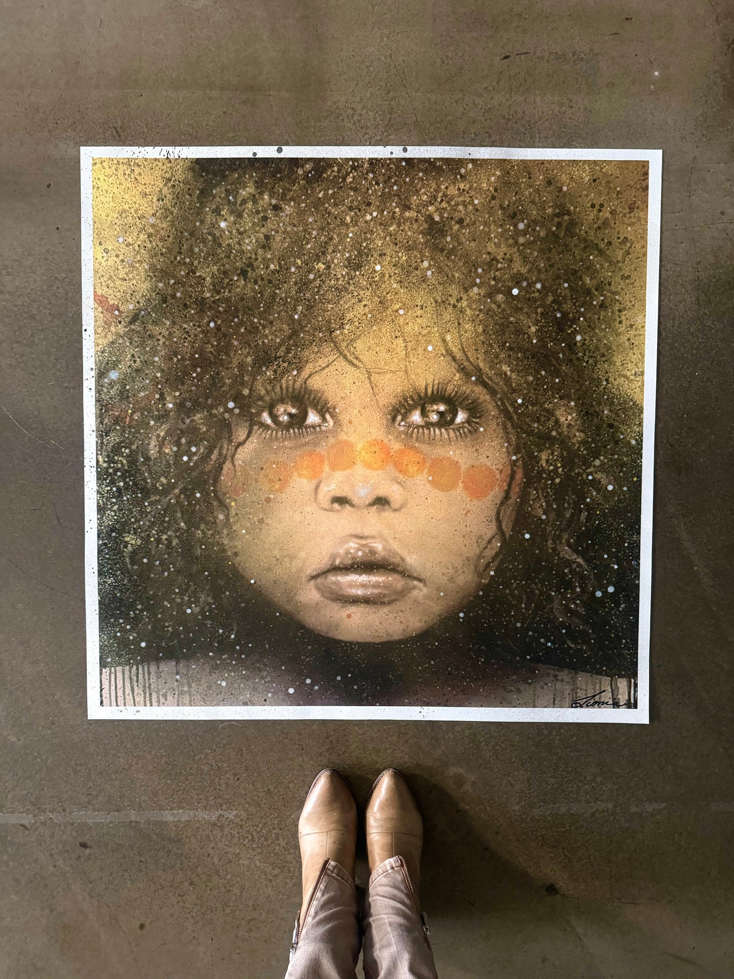 Ochre Girl - Handworked Deluxe
