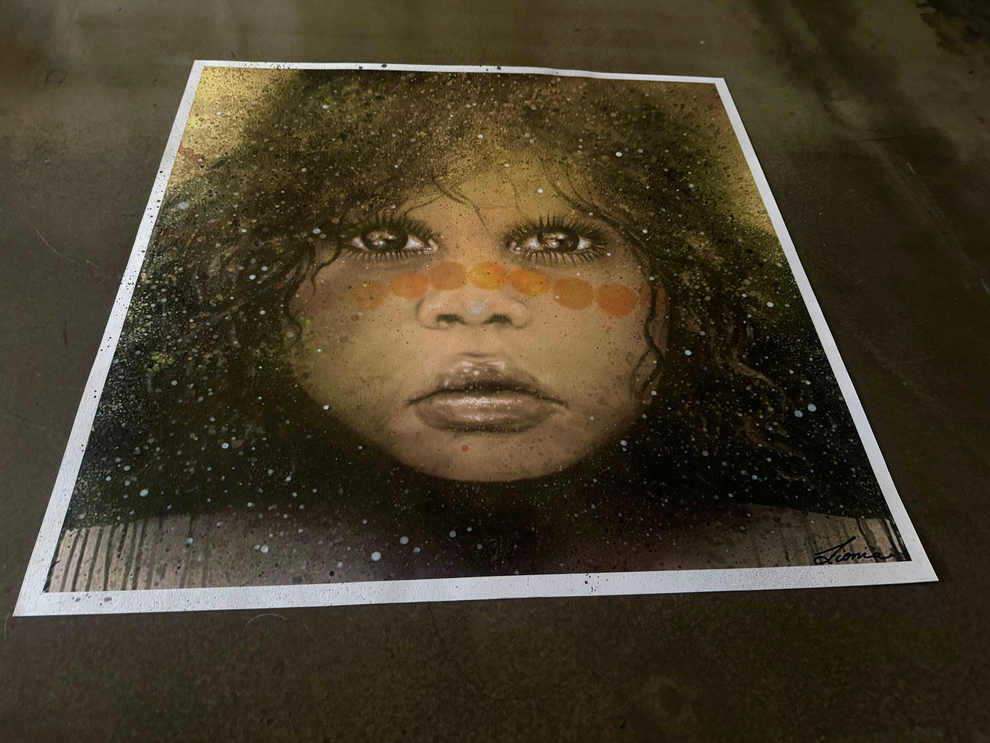 Ochre Girl - Handworked Deluxe