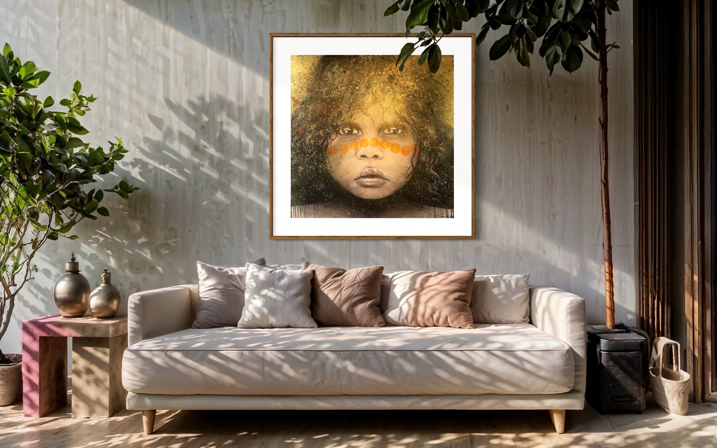 Ochre Girl - Handworked Deluxe