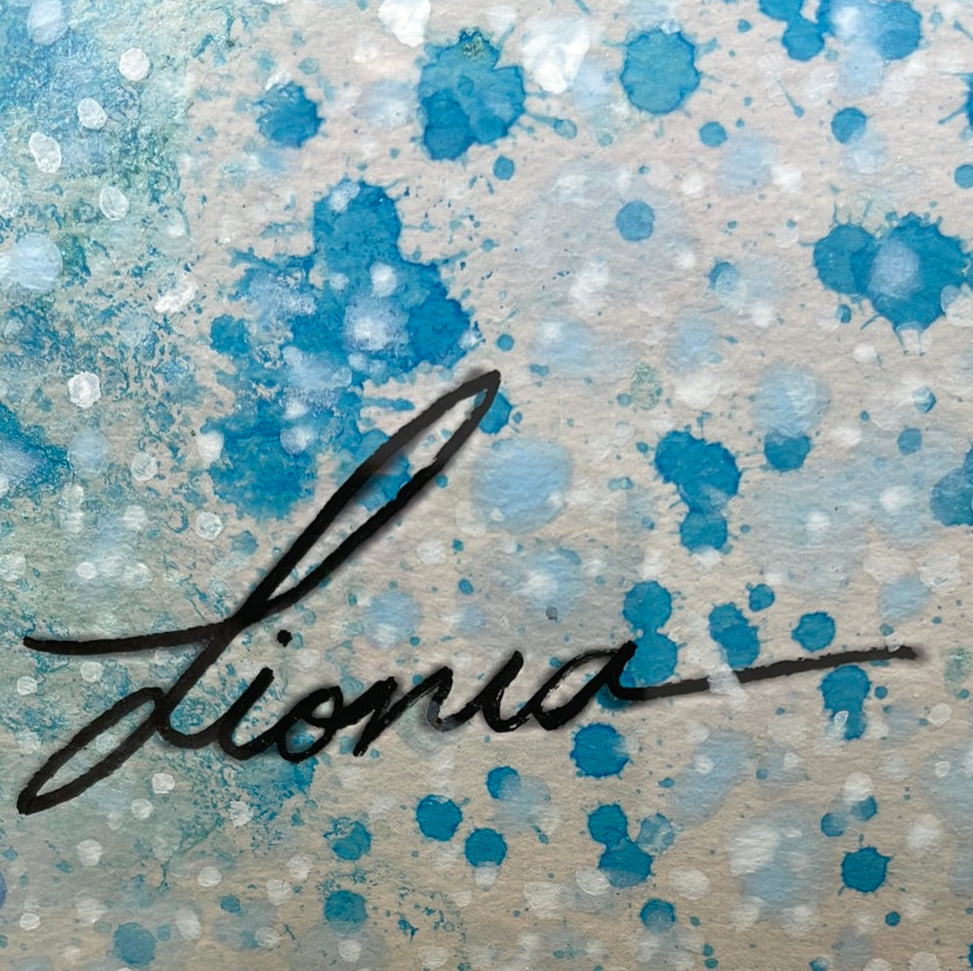 11:11 Ascendance Blue - Deluxe/ Sold. Enquire to get a custom work.