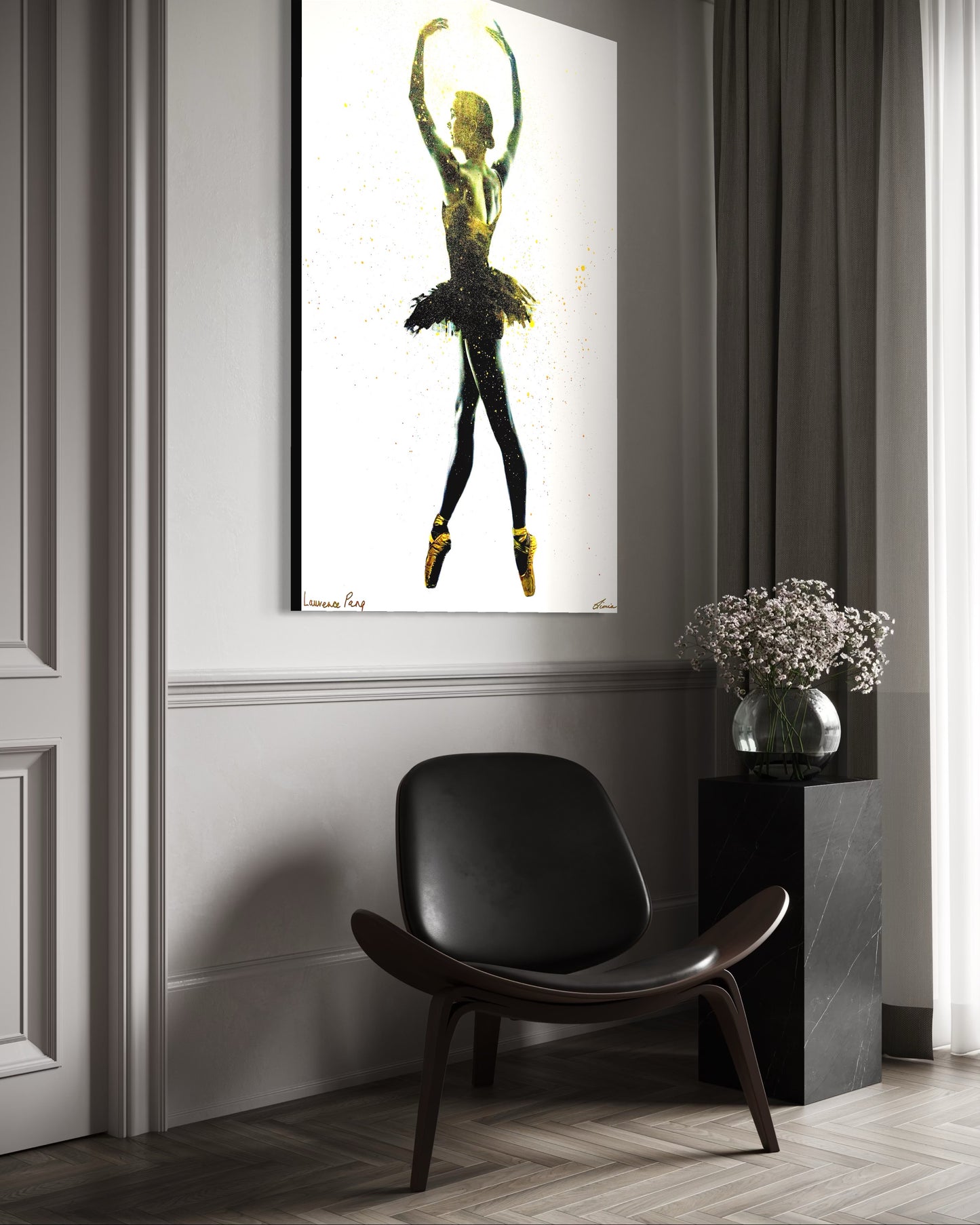 Dazzling Ballerina - by Laurence and Lionia