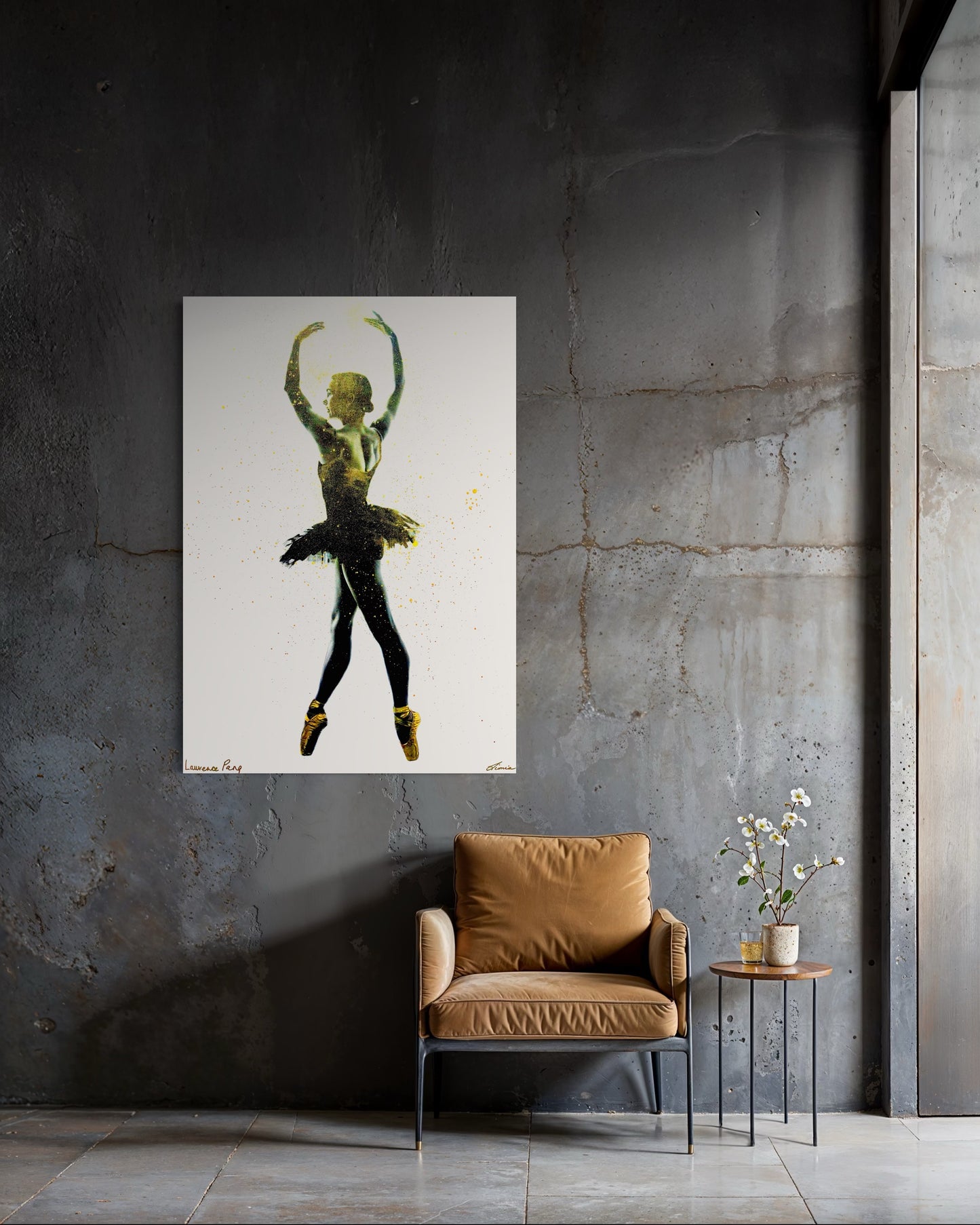 Dazzling Ballerina - by Laurence and Lionia