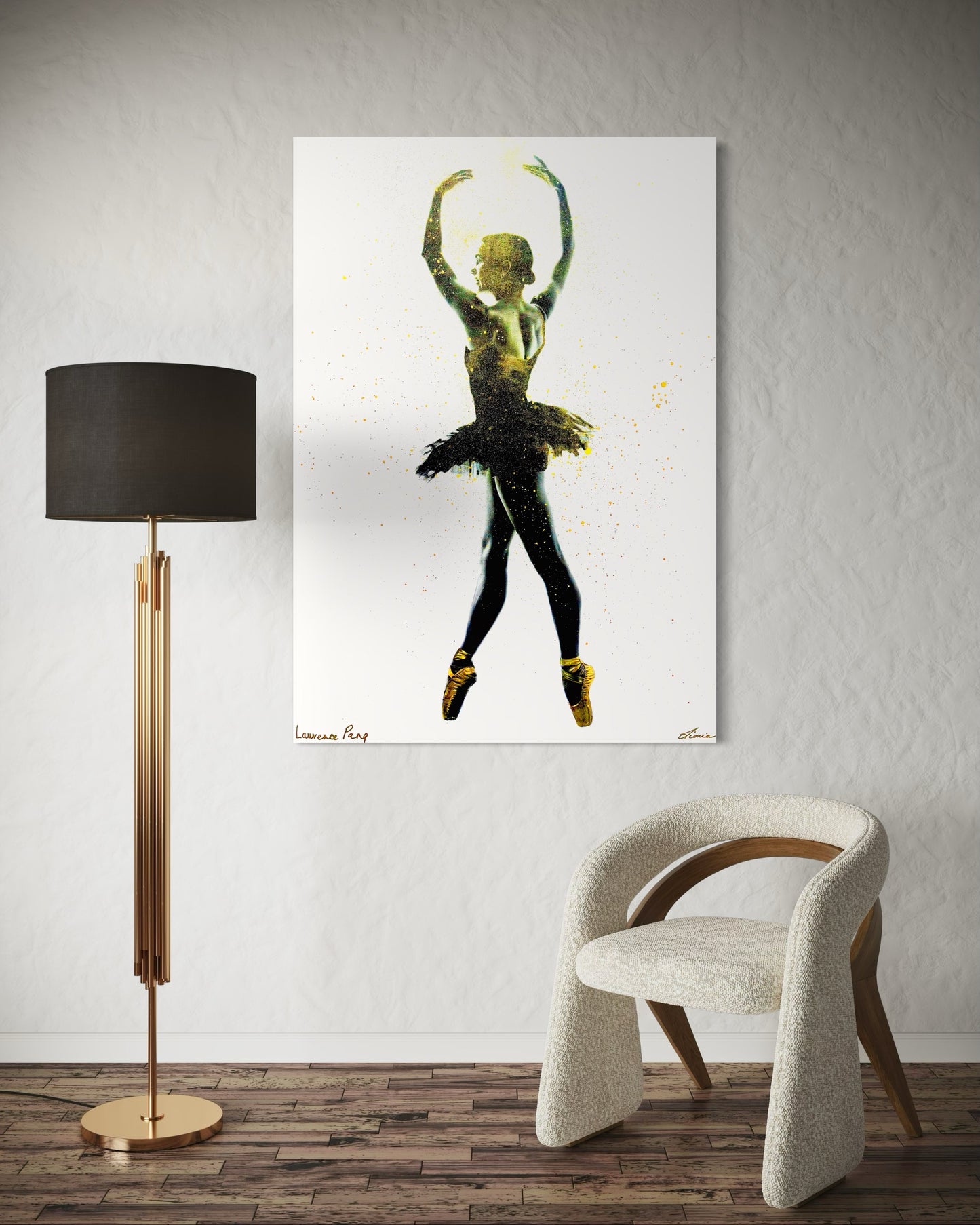 Dazzling Ballerina - by Laurence and Lionia