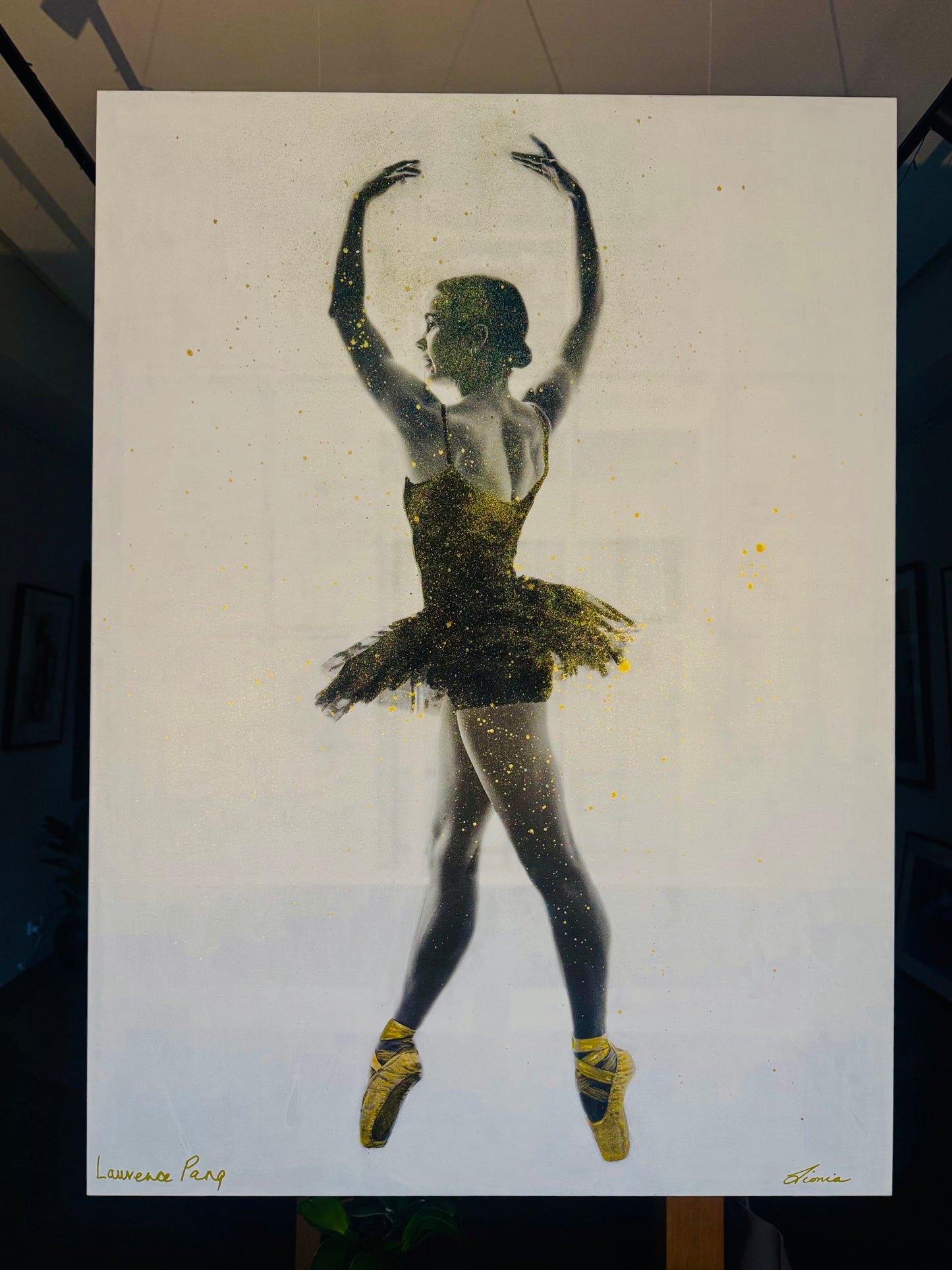 Dazzling Ballerina - by Laurence and Lionia