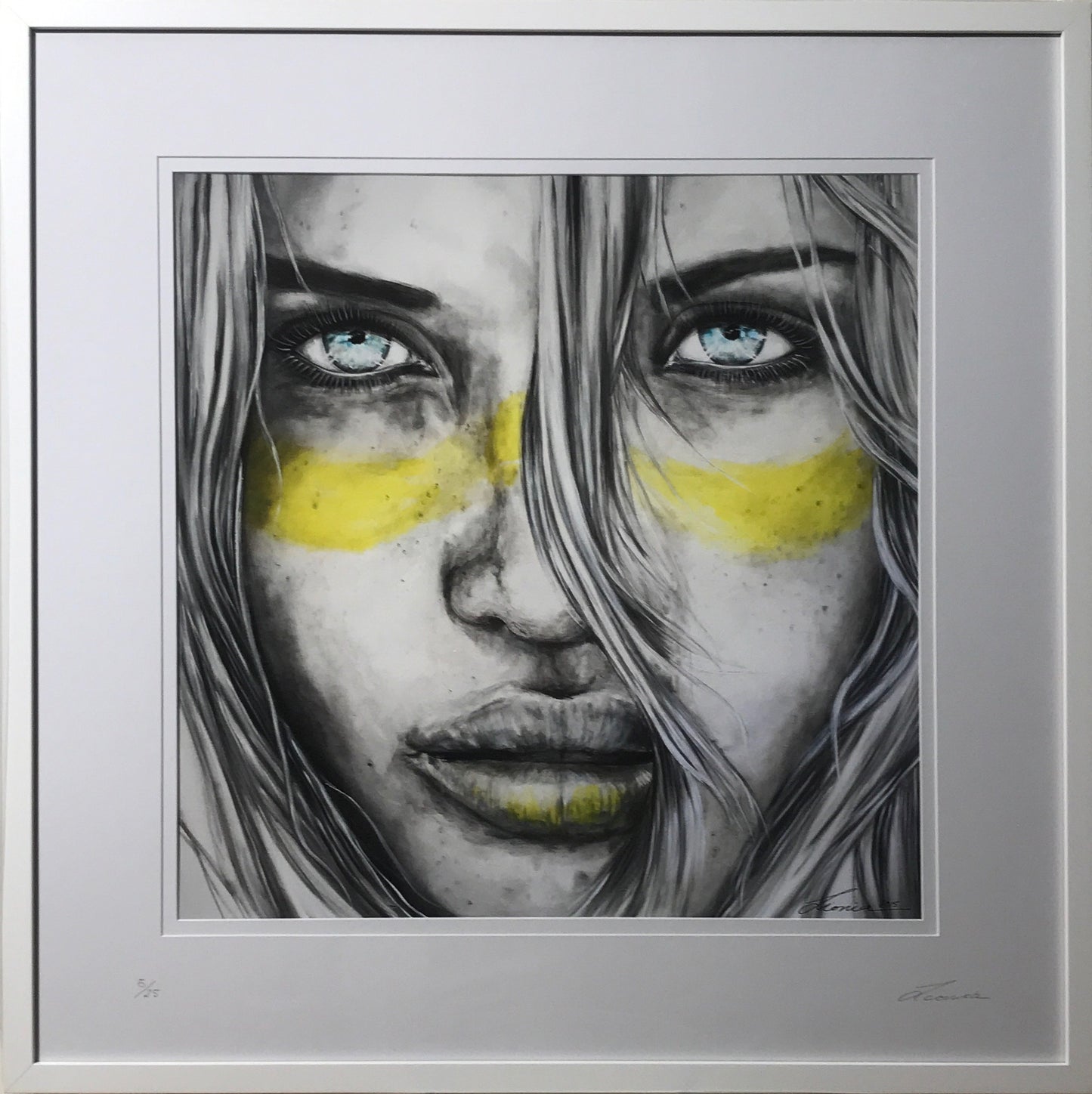 Lucky Country (Yellow Zinc) - Aussie Girl. Limited Edition