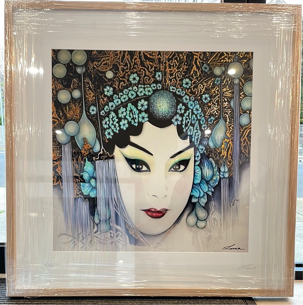 Drama Queen - Chinese Opera portrait. Limited Edition