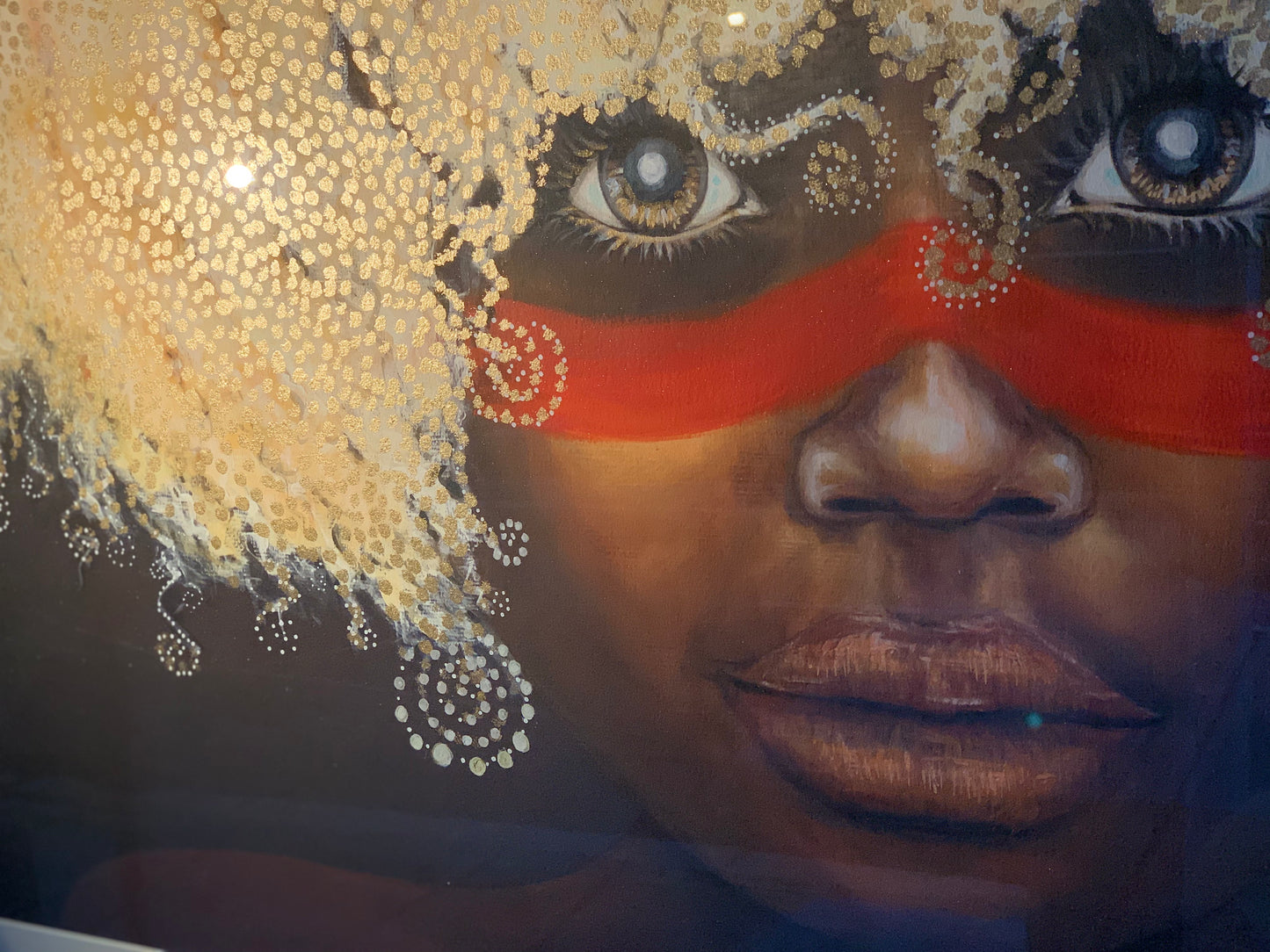 Afro Child, Gold Deluxe - SOLD