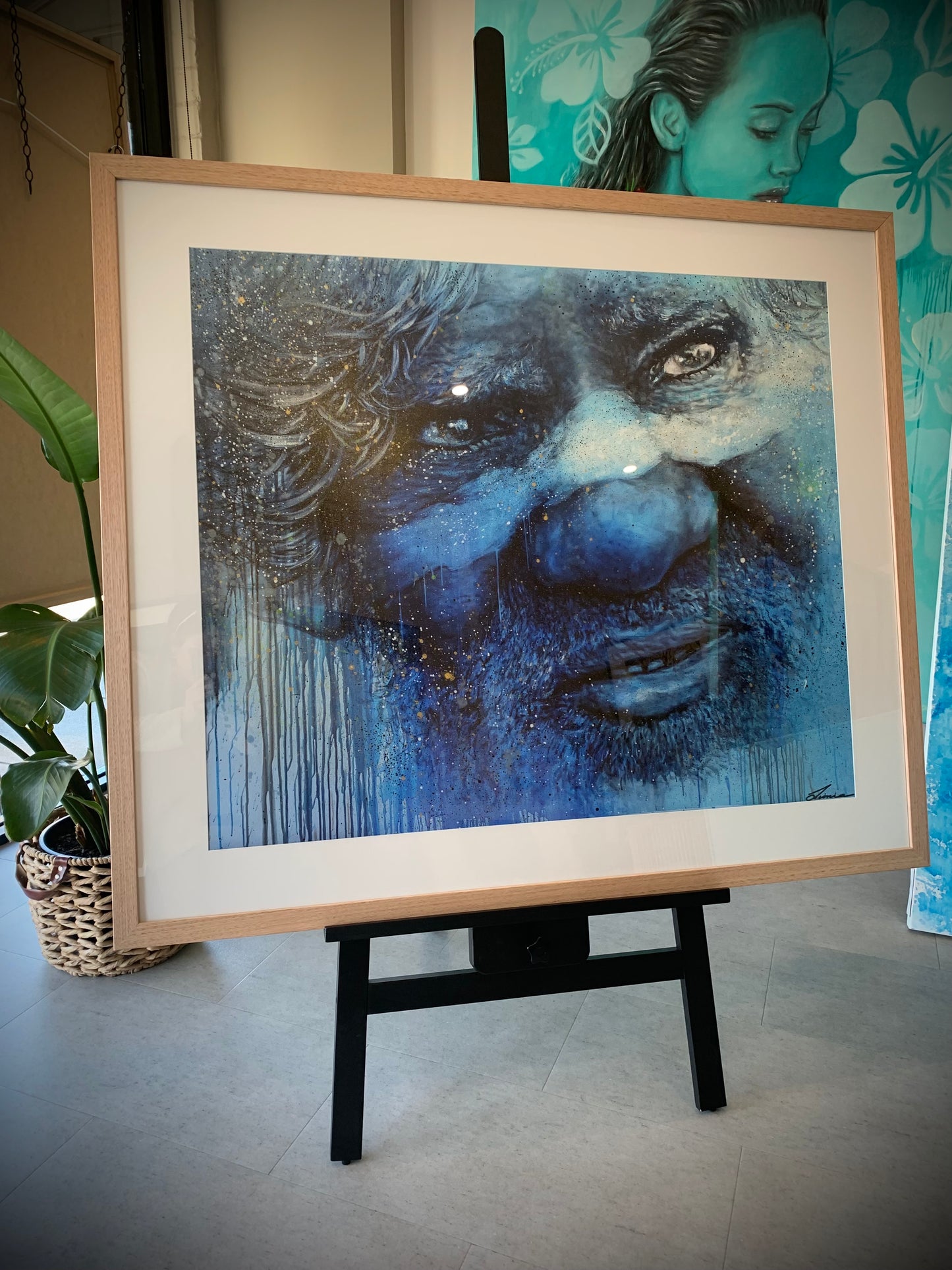 Blue Wisdom / Gold Dust Deluxe - Sold. Enquire to get a custom work.