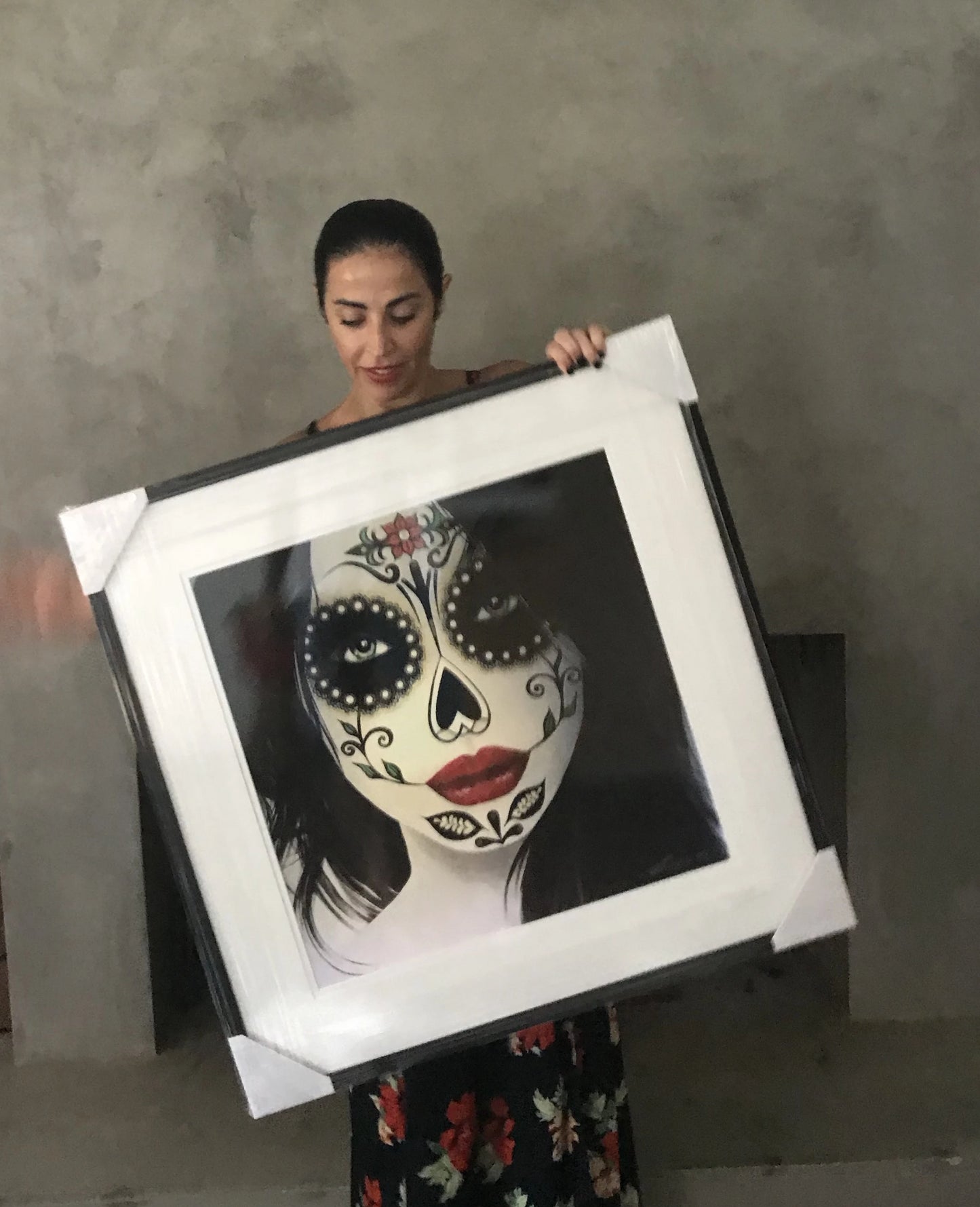 Para Sempre - Portrait of woman / Dia de Los Muertos. Ltd Ed Print