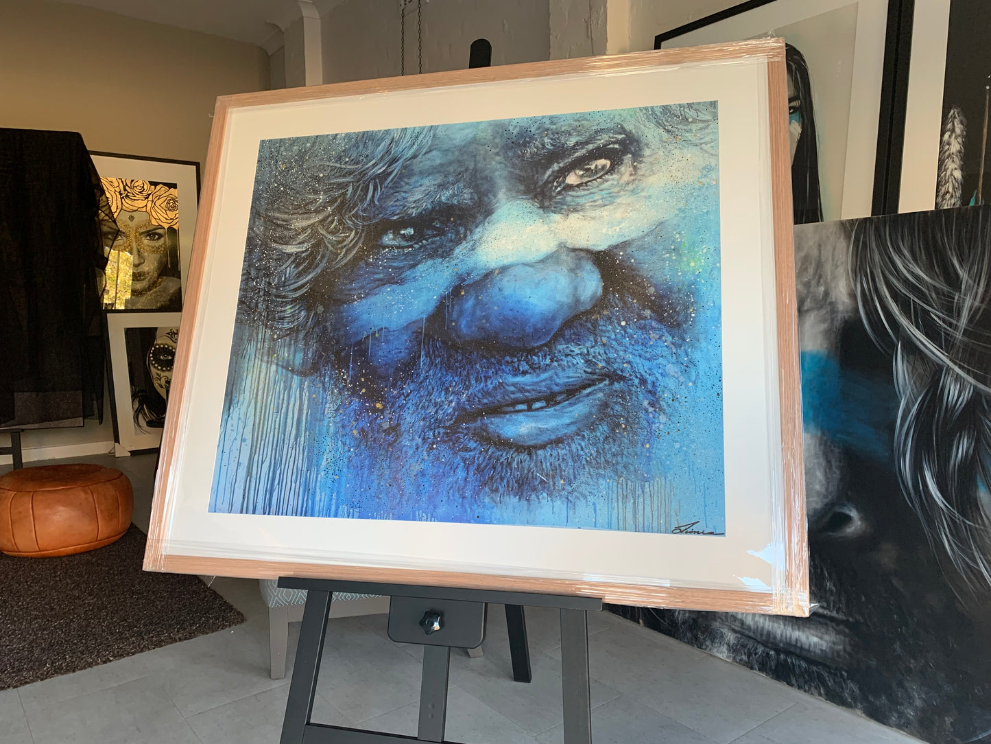 Blue Wisdom / Gold Dust Deluxe - Sold. Enquire to get a custom work.