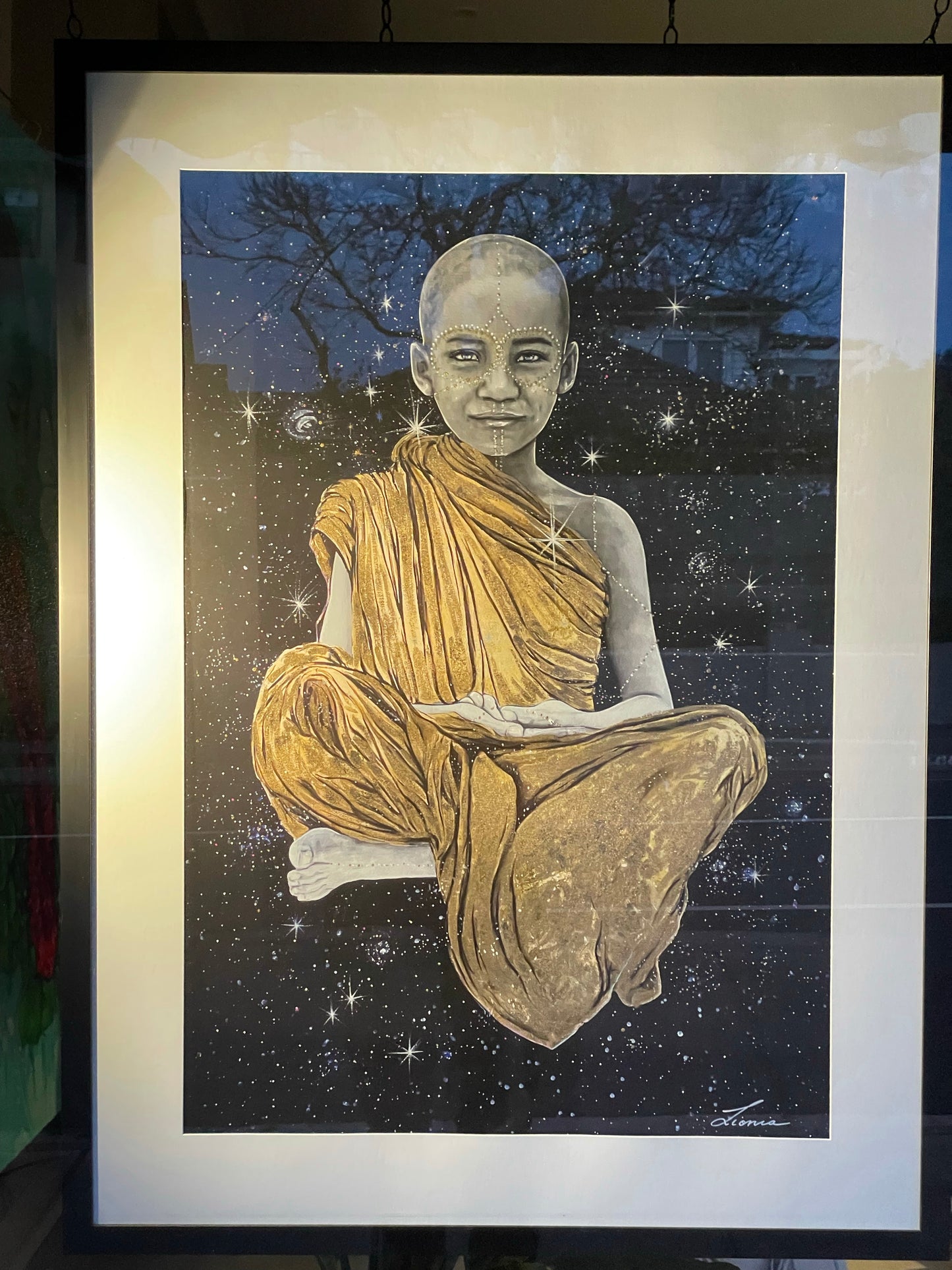 Om / Star Deluxe/sold. Enquire to get a custom work.