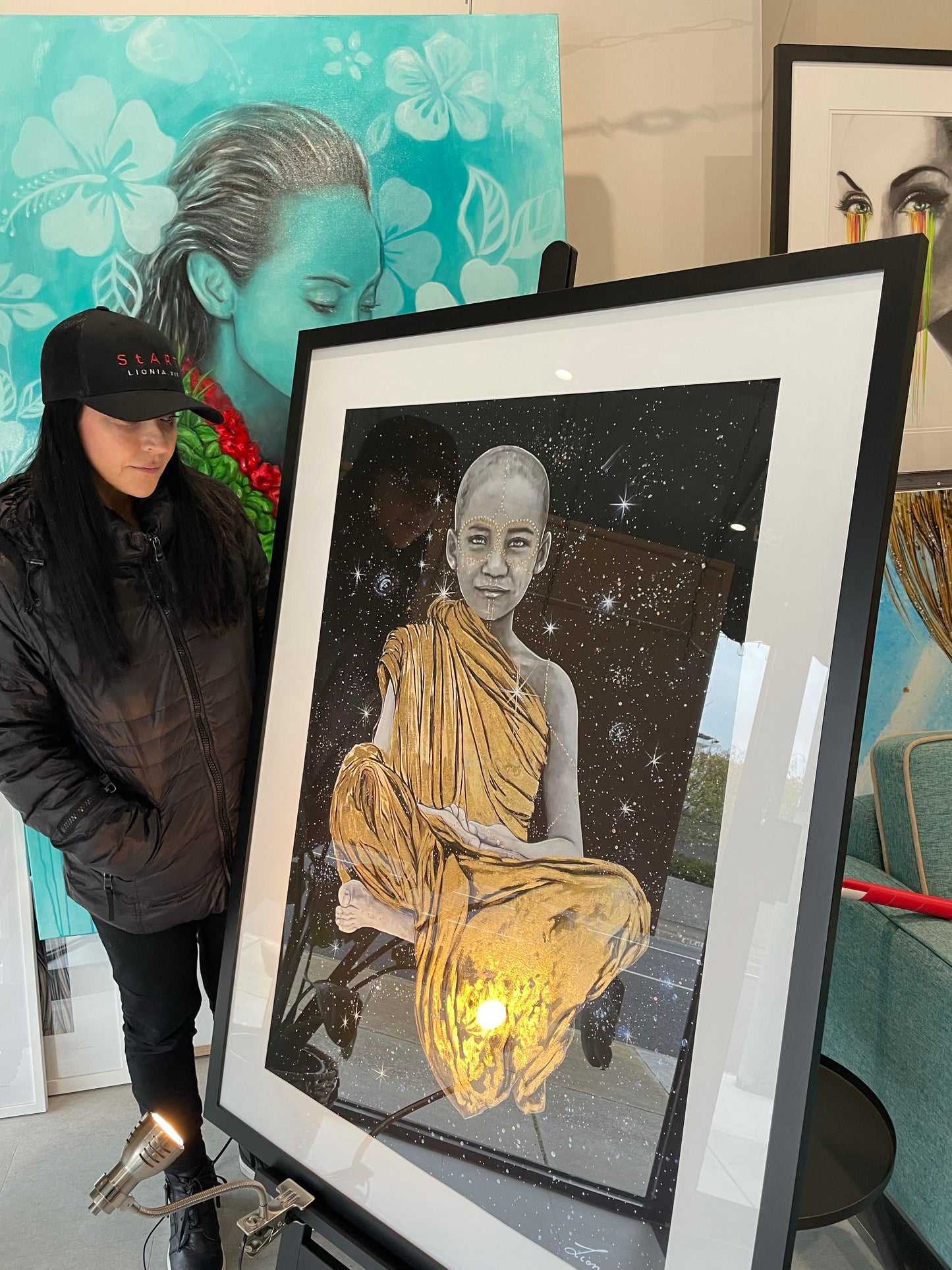 Om / Star Deluxe/sold. Enquire to get a custom work.