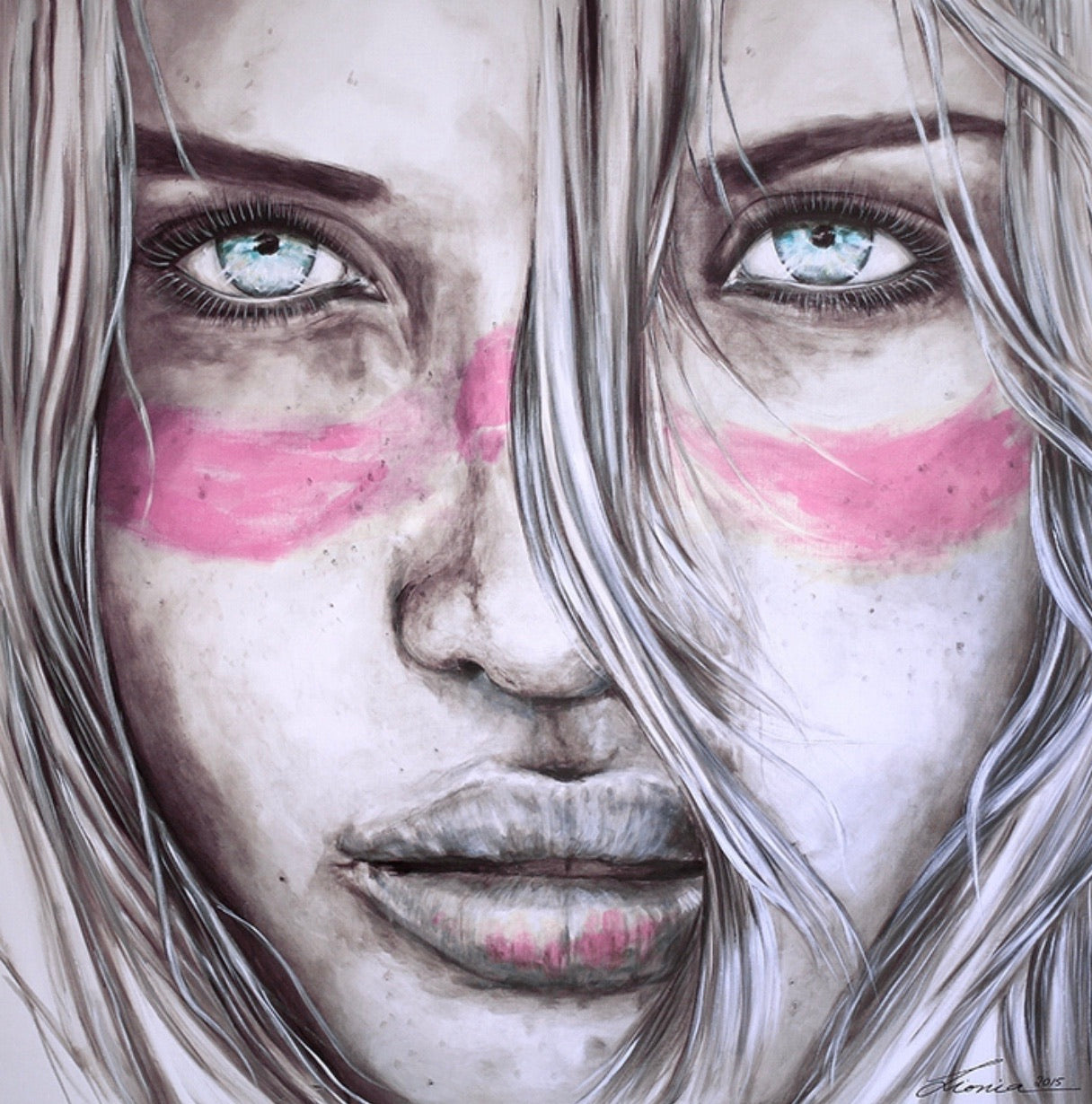 Lucky Country (Pink Zinc) - Aussie Girl. Limited Edition