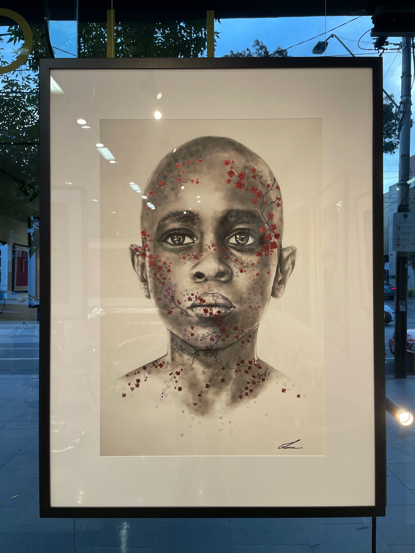 The Poet - Deluxe/sold. Enquire to get a custom work.