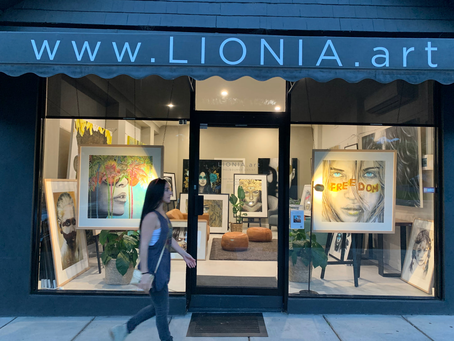 Freedom - Lucky Country Deluxe Handworked Art - SOLD