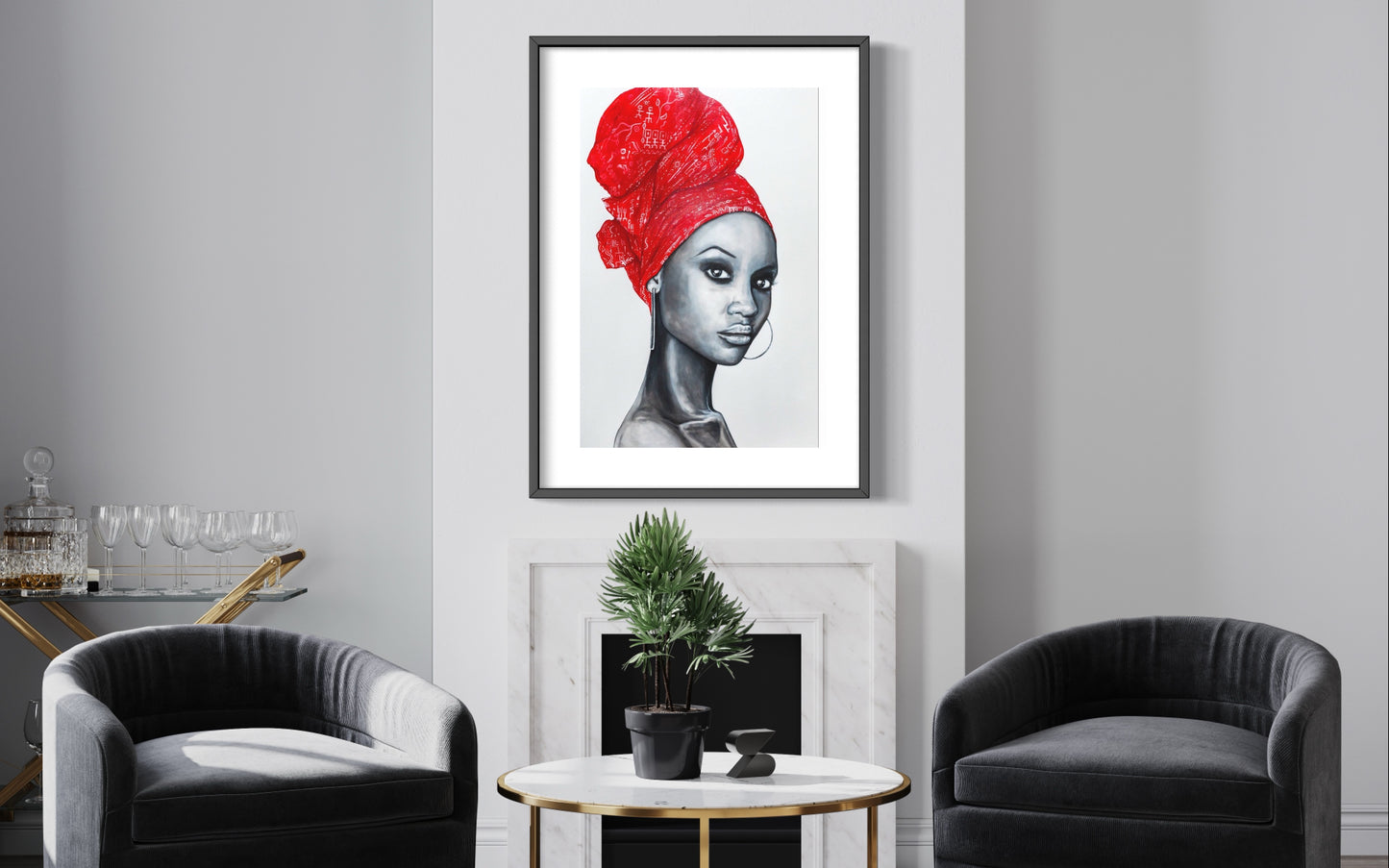 Angola Red - African Pride. Limited Edition