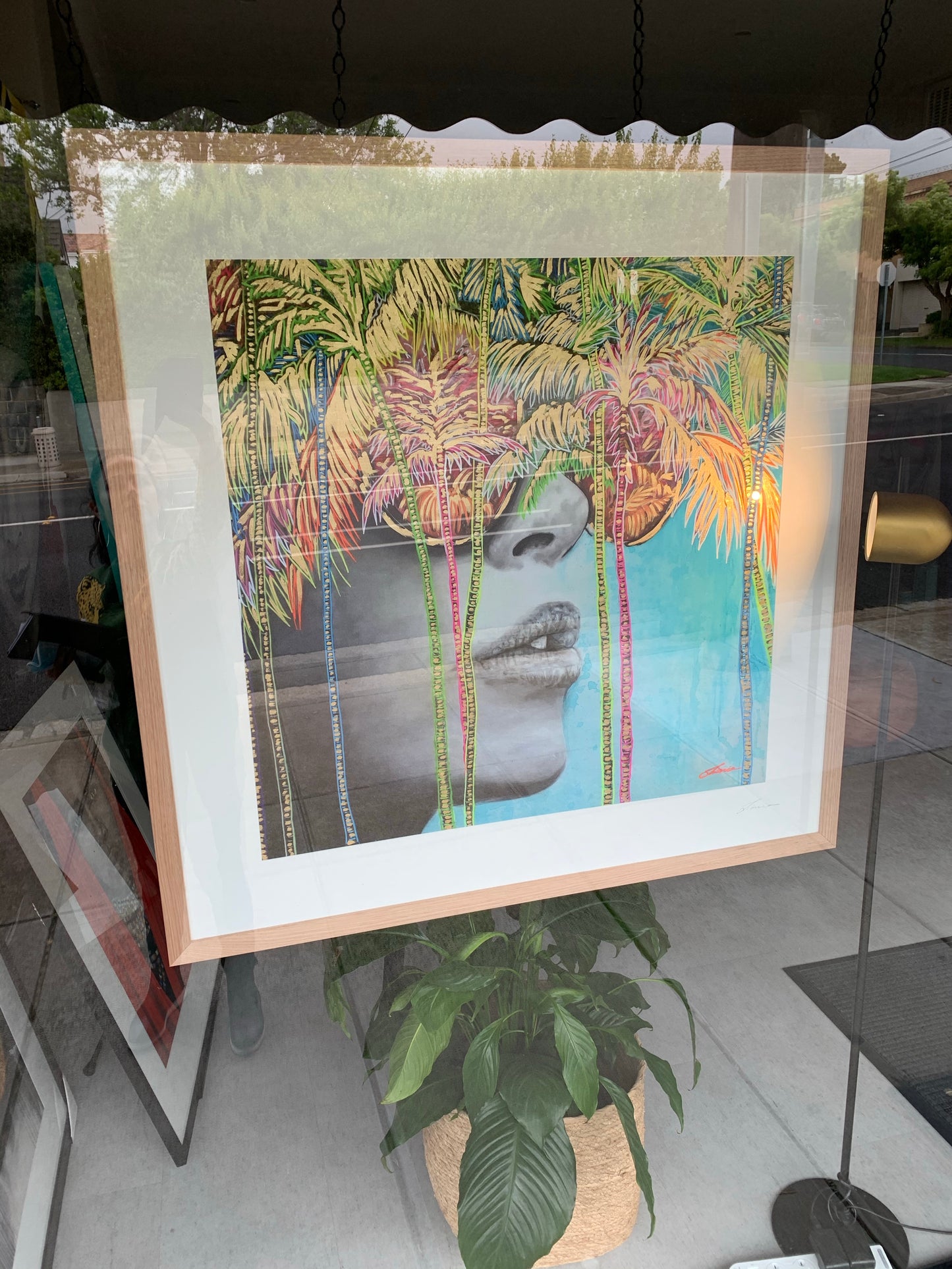 Miami, Gold Deluxe - SOLD. Enquire to get a custom work.