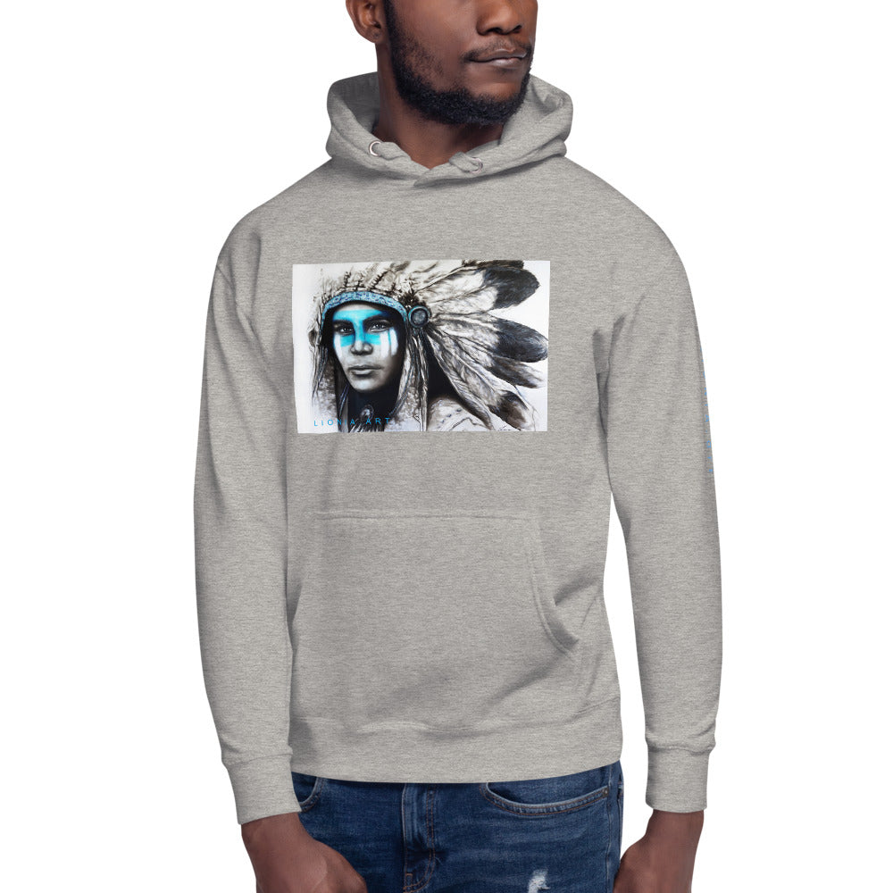 Blue Chief - Original Art by Lionia Hoodie