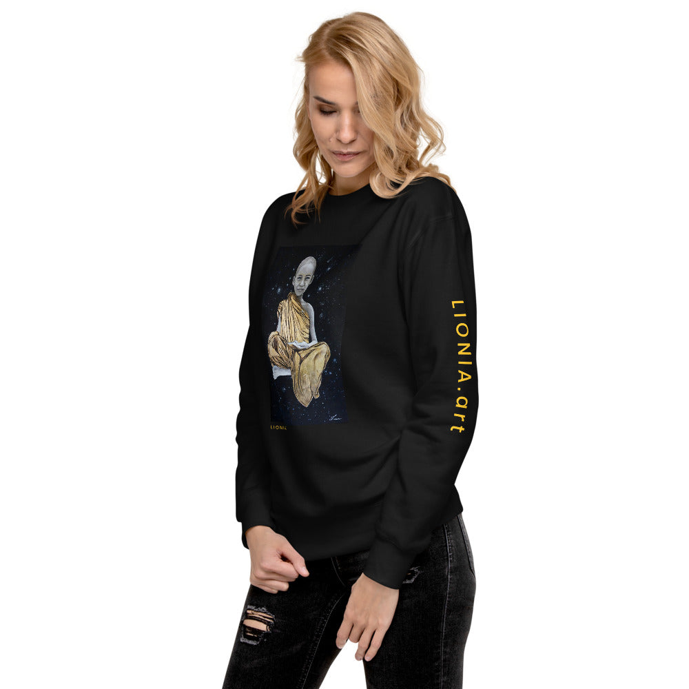 Omm - Original Art by Lionia Fleece Pullover
