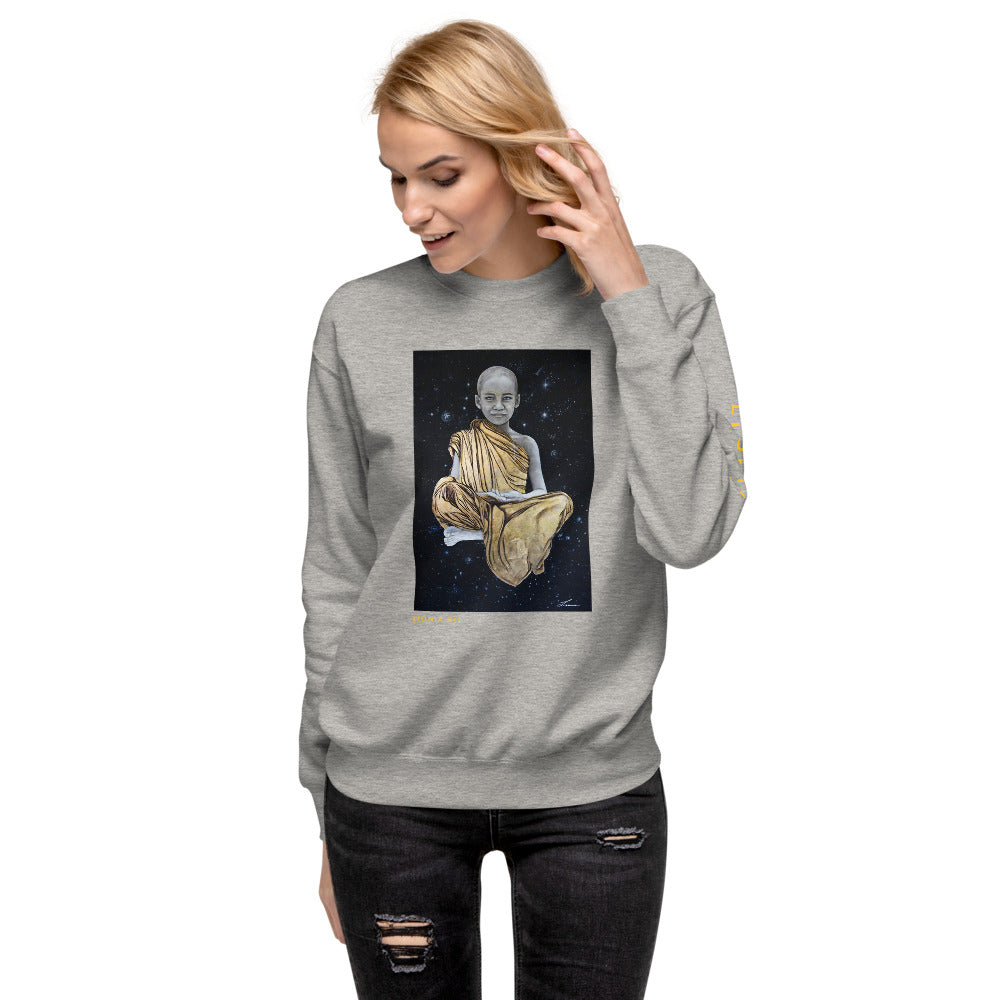 Omm - Original Art by Lionia Fleece Pullover
