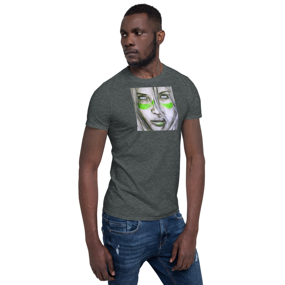 Short-Sleeve Unisex T-Shirt - Spirit of Oz Green art