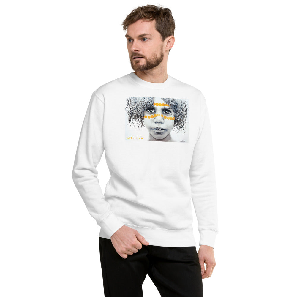 Alkira Original Art by Lionia Unisex Fleece Pullover