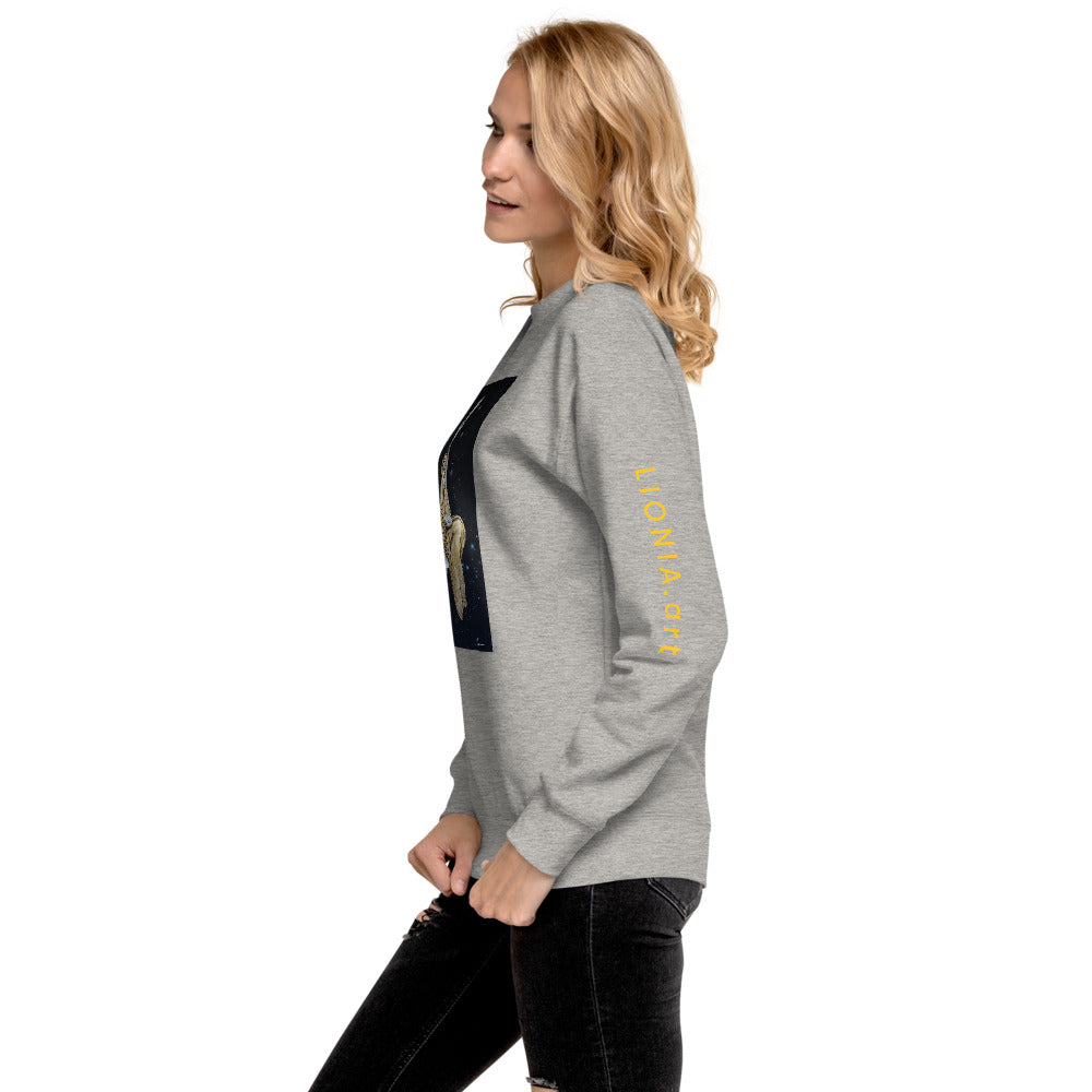 Omm - Original Art by Lionia Fleece Pullover