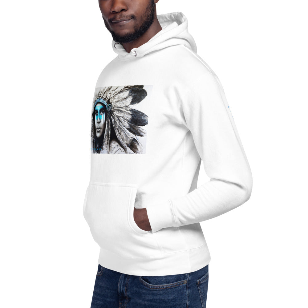 Blue Chief - Original Art by Lionia Hoodie