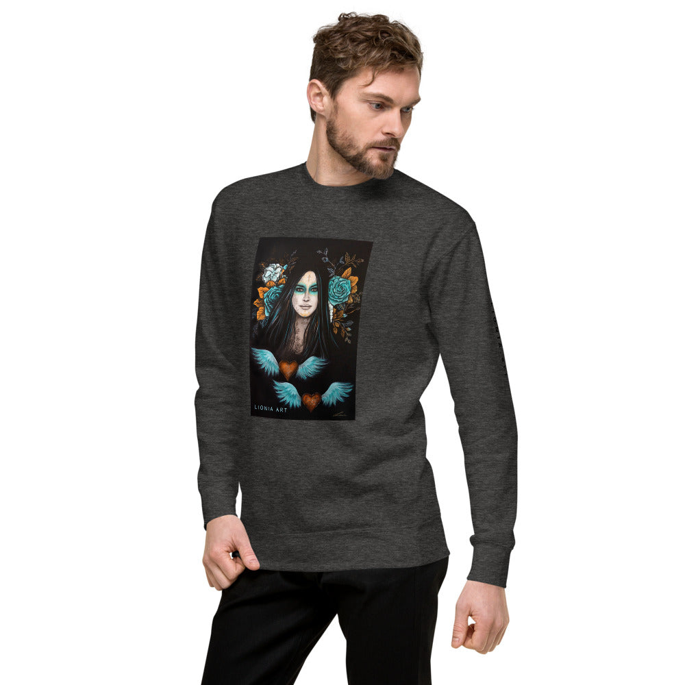 Unisex Fleece Pullover - Keeper of Golden Hearts