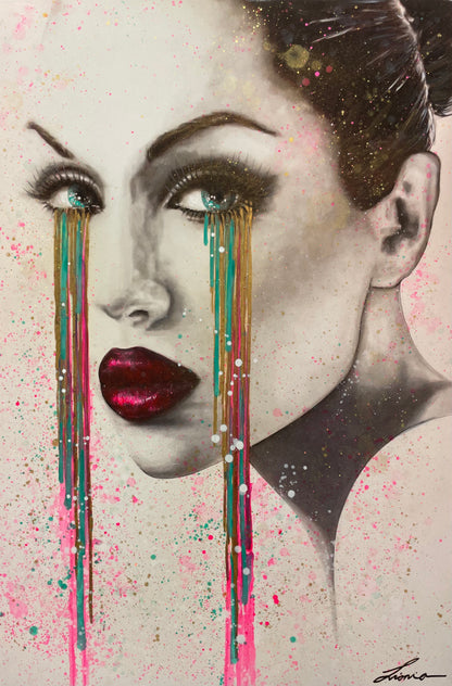 Tears of Joy / Pink - SOLD