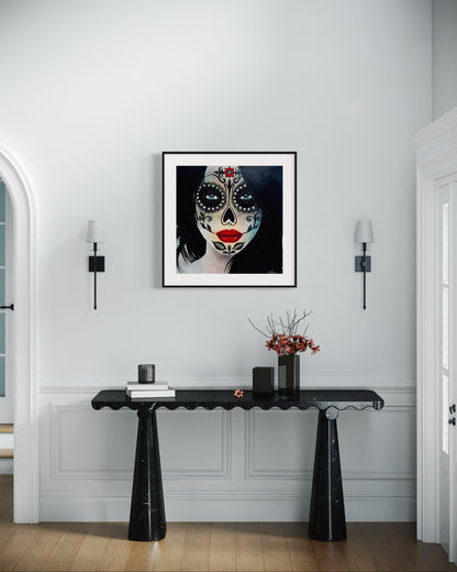 Para Sempre - Portrait of woman / Dia de Los Muertos. Ltd Ed Print