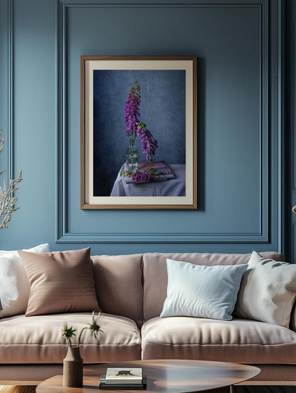 Still Life with Bell Flower - by Irina Denisova