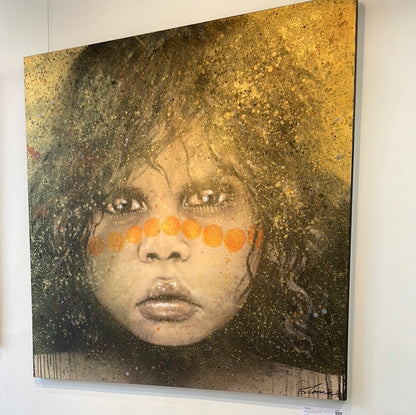 Ochre Girl - SOLD