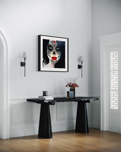 Para Sempre - Portrait of woman / Dia de Los Muertos. Ltd Ed Print