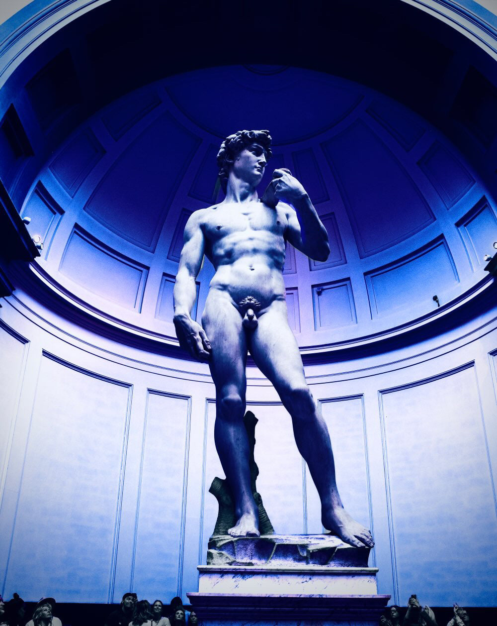 A very Blue David