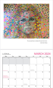 2024 Art Calendars now selling - your personal art show and organiser.