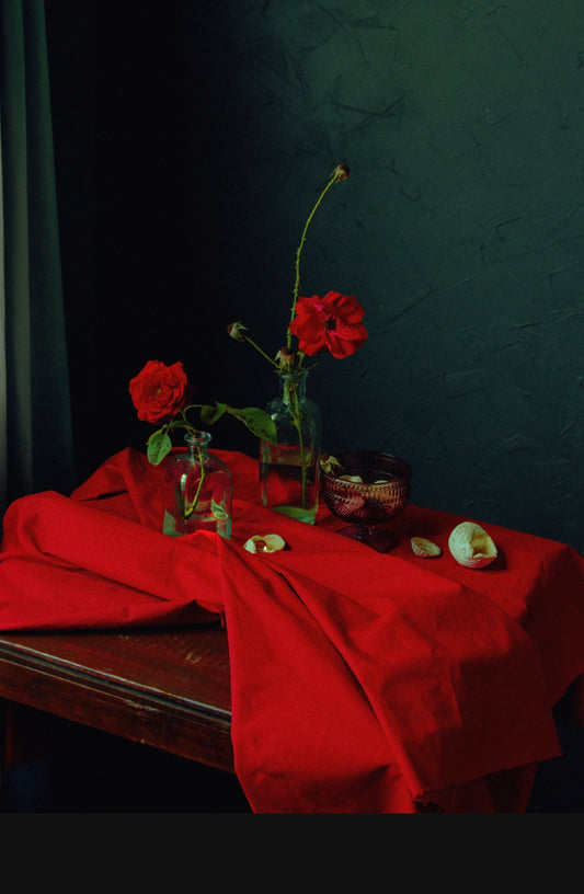 Red Roses - by Irina Denisova