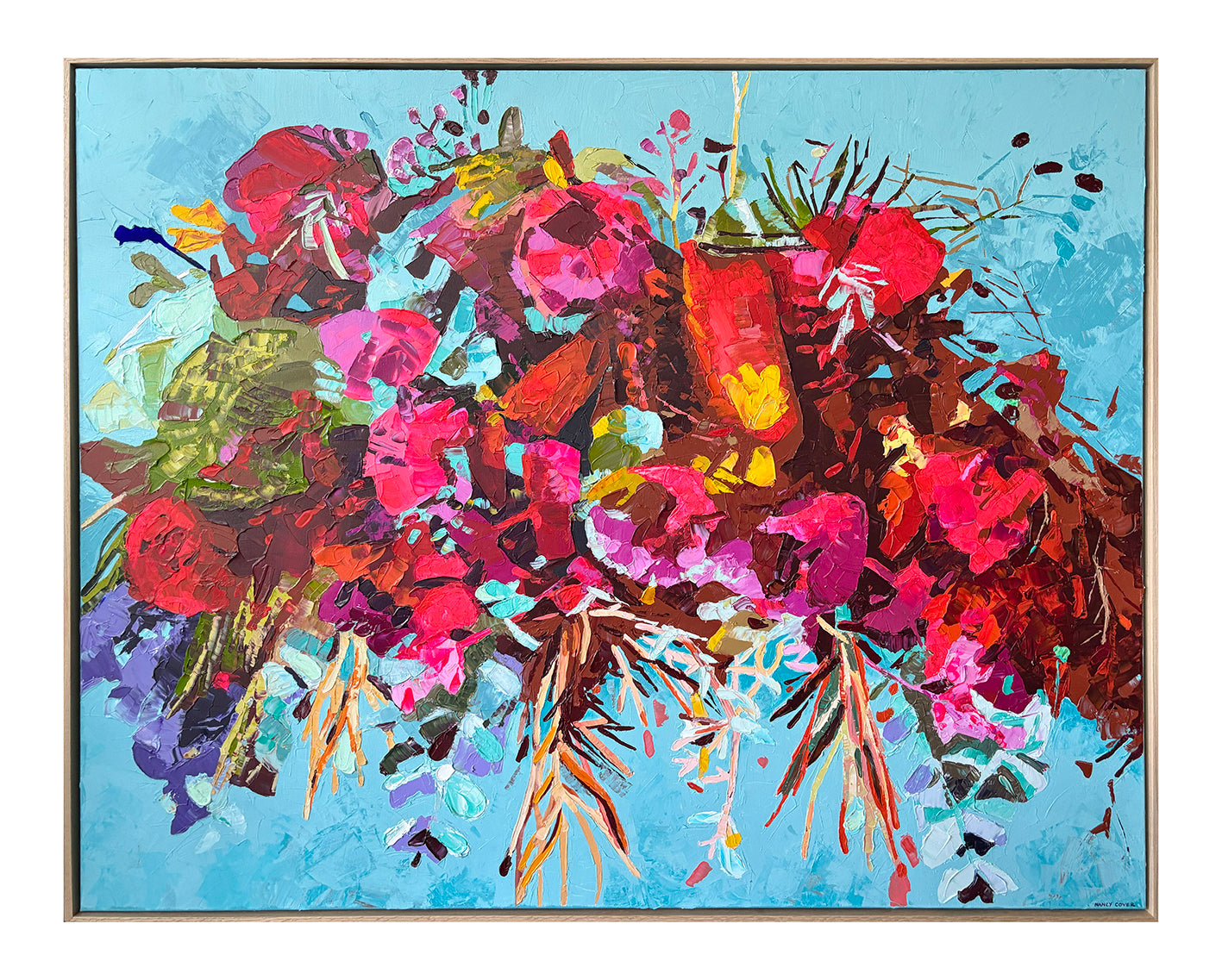 Flaming Flora - by Nancy Cover