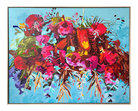 Flaming Flora - by Nancy Cover