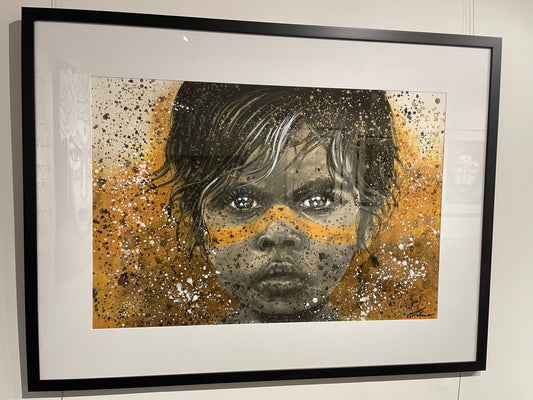 Dreamtime Boy - Deluxe/Sold. Enquire to get a custom work.