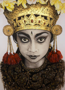 Bali Gold - Original art on canvas