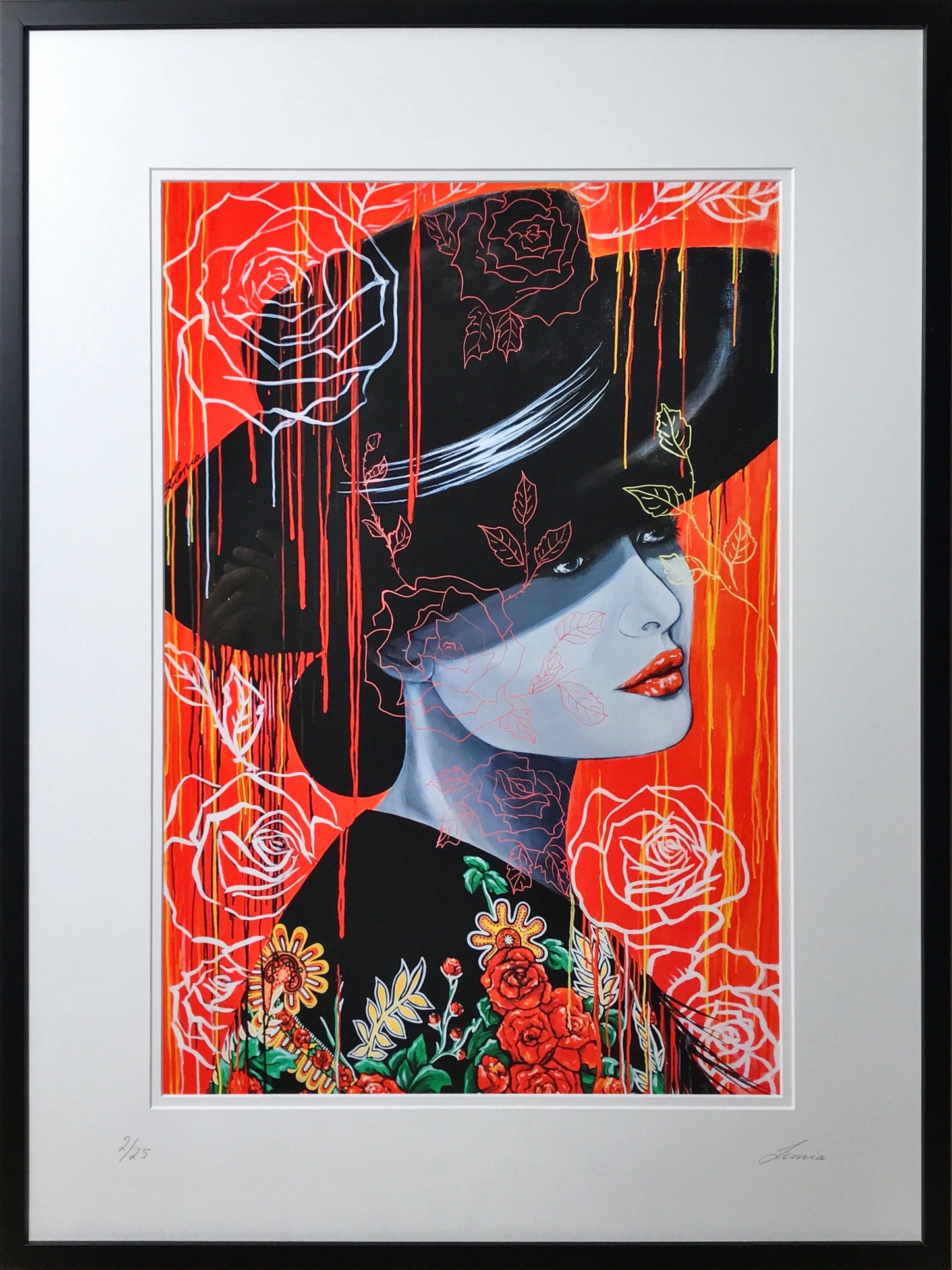 Ole' - Beautiful Spanish woman portrait. Limited Edition