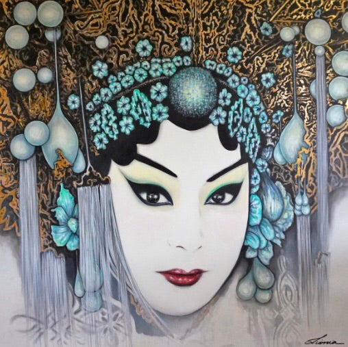 Drama Queen - Chinese Opera portrait. Limited Edition