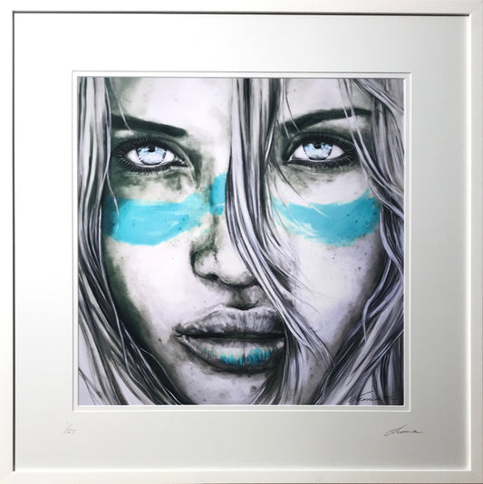 Lucky Country (Blue Zinc) - Aussie Girl. Limited Edition