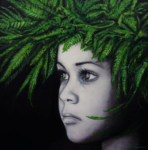 ‘Papatuanuku’ Maori child Limited Edition art Print