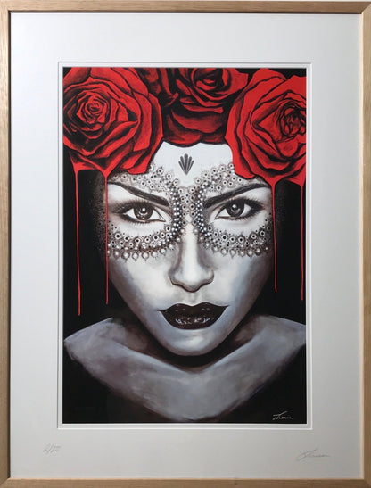 Fuego - Spanish girl portrait. Limited Edition